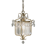 Люстра подвесная со стеклянными подвесками Feiss варинант исполнения - 1 | Loft Concept в Волгограде