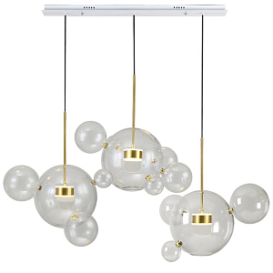 Люстра Giopato & Coombes Bolle Linear Chandelier 14 BUBBLE