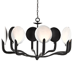 Люстра с плафонами в виде черно-белых дисков Ideal Shade Combination варинант исполнения - 4 | Loft Concept в Волгограде