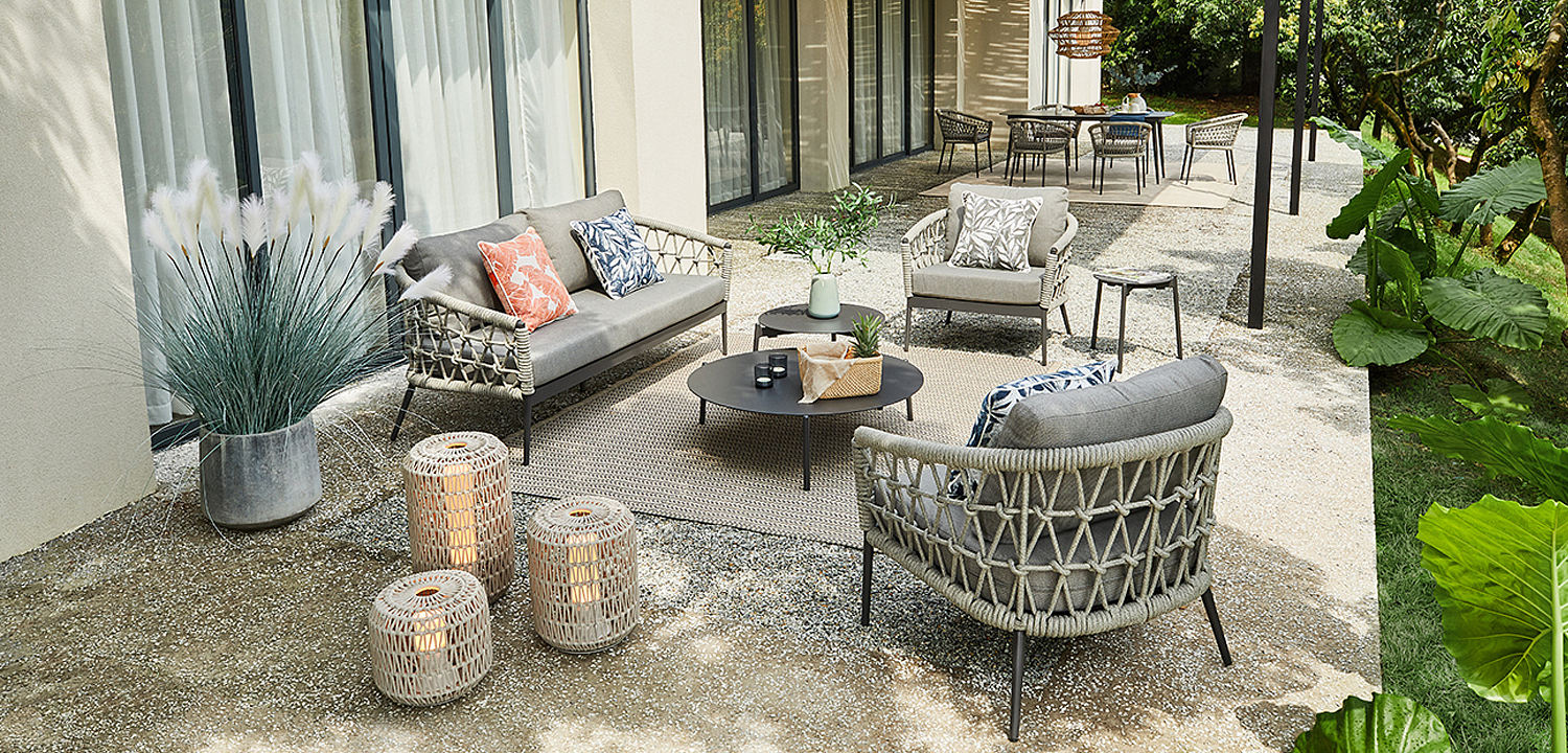 Уличный диван Niels Outdoor Sofa Уличный диван Niels Outdoor Sofa - Loft-Concept в Волгограде