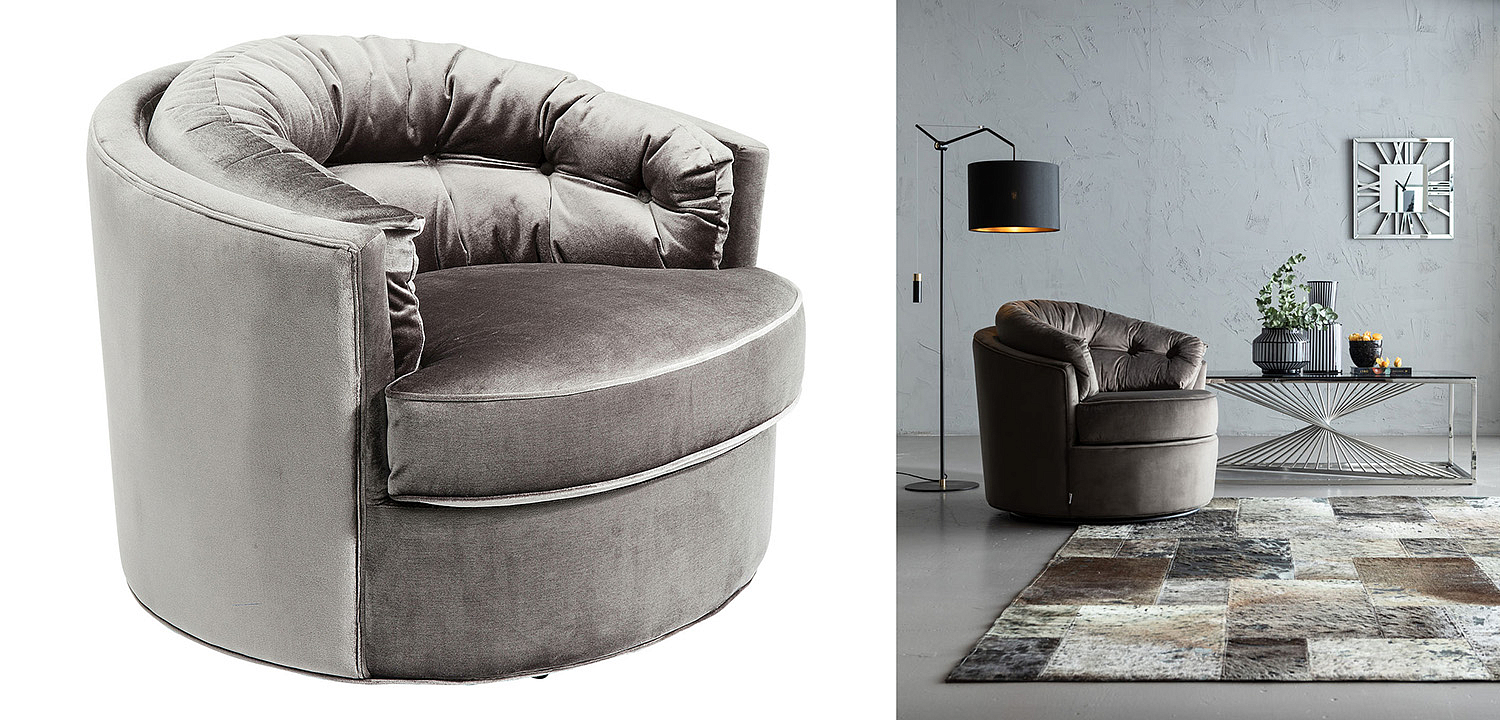 Кресло вращающееся Gray Delilah Кресло вращающееся Gray Delilah - Loft-Concept в Волгограде