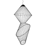 Подвесной светильник из металла Figured Beam варинант исполнения - 1 | Loft Concept в Волгограде