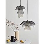 Подвесной светильник Black Grey Mesh Lampshade Hanging Lamp варинант исполнения - 6 | Loft Concept в Волгограде