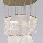 Потолочная люстра каскадная светодиодная Ethereality Sail варинант исполнения - 2 | Loft Concept в Волгограде