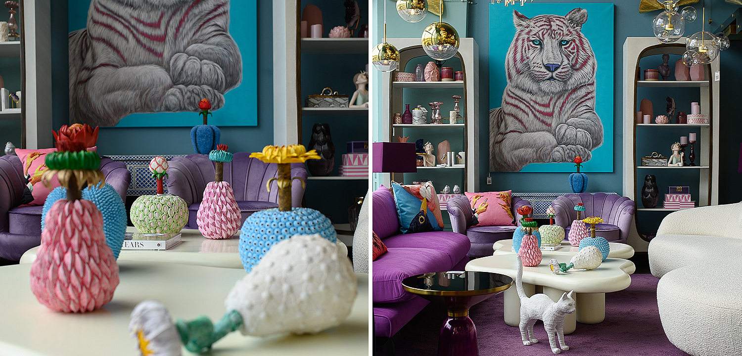 Статуэтка тропический фрукт Tropical Fruit blue - Loft-Concept в Волгограде