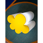 Настольная дизайнерская лампа Poltronova Passiflora Yellow Table Lamp варинант исполнения - 2 | Loft Concept в Волгограде