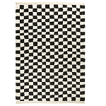 Ковер с шахматным принтом Chess Layout с эффектом шерсти варинант исполнения - 3 | Loft Concept в Волгограде