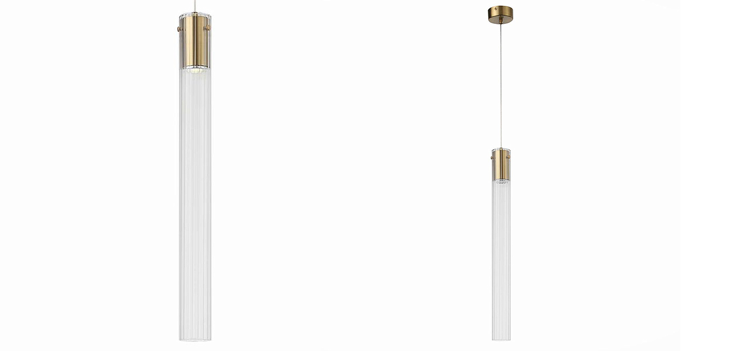 Подвесной светильник Jenae Glass Tube 65 Подвесной светильник Jenae Glass Tube 65 - Loft-Concept в Волгограде