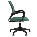 Офисное кресло с основанием из черного пластика Desk chairs Green варинант исполнения - 3 | Loft Concept в Волгограде