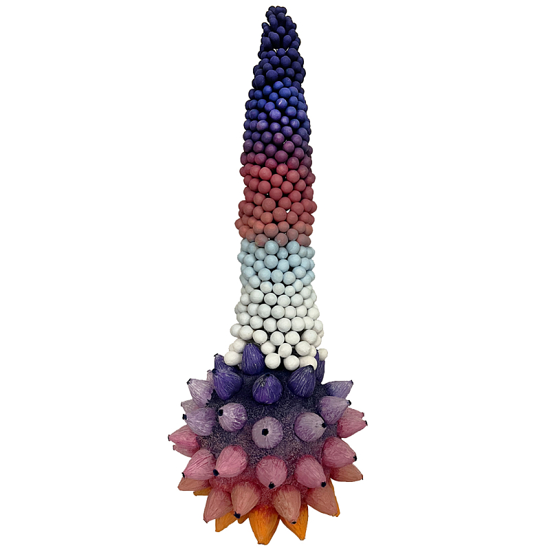 Статуэтка для интерьера цветной фрукт Tropical Fruit Pandora 68 Фиолетовый Оранжевый Лиловый в Волгограде | Loft Concept 