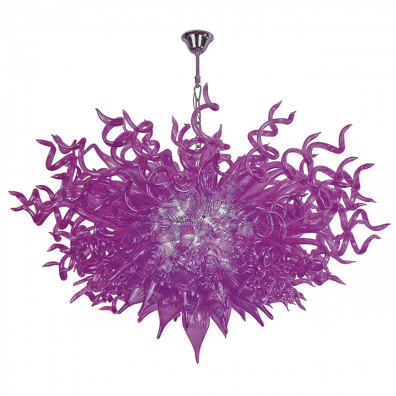 Люстра Jellyfish Tentacles Фиолетовый Хром Люстра Jellyfish Tentacles Фиолетовый Хром в Волгограде | Loft Concept
