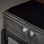 Консоль прямоугольная серая с 4-мя выдвижными ящиками Grany варинант исполнения - 5 | Loft Concept в Волгограде