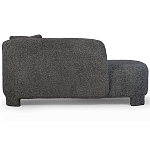 Кушетка серая с обивкой букле Thalia Grey Boucle Sofa варинант исполнения - 3 | Loft Concept в Волгограде