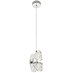 Подвесной светильник из хрусталя Fleuretta Crystal Chrome Hanging Lamp варинант исполнения - 2 | Loft Concept в Волгограде