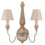 Бра с двумя конусовидными тканевыми абажурами Neighborhood варинант исполнения - 1 | Loft Concept в Волгограде