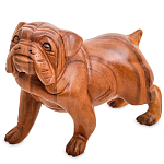 Статуэтка деревянная в виде собаки Balinese Dog 2 варинант исполнения - 1 | Loft Concept в Волгограде