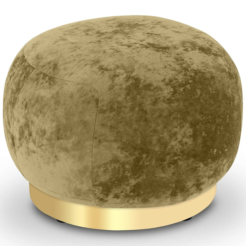 Круглый мягкий пуф Ambrose Soft Velour Pouf Мульти в Волгограде | Loft Concept 