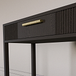 Элегантная Консоль Primo с выдвижным ящиком Темный орех варинант исполнения - 3 | Loft Concept в Волгограде