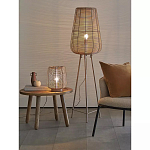 Торшер с плетеным металлическим плафоном Wicker Iron Lamp варинант исполнения - 4 | Loft Concept в Волгограде