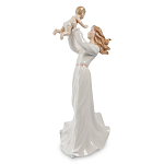 Статуэтка фарфоровая Девушка с ребенком Charming Statuette варинант исполнения - 2 | Loft Concept в Волгограде