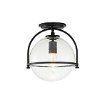 Потолочный светильник с прозрачным стеклянным шаром с эффектом пузырьков Hinkley варинант исполнения - 1 | Loft Concept в Волгограде