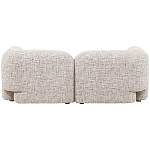 Дизайнерский двухместный диван с мягкими спинкой и подлокотниками бежевый Madelaine Sofa Beige варинант исполнения - 2 | Loft Concept в Волгограде