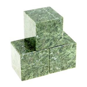 Камни для охлаждения виски из натурального камня жадеит Natural Stone Cube