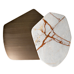 Столик журнальный Promontory с мрамором варинант исполнения - 2 | Loft Concept в Волгограде