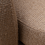 Кресло вращающееся черно-золотая рогожка Julia Armchair Golden Belt варинант исполнения - 3 | Loft Concept в Волгограде