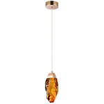 Подвесной светильник Soar Hanging Lamp Brass Amber Янтарный варинант исполнения - 2 | Loft Concept в Волгограде