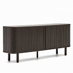 Буфет с 2-мя раздвижными дверками из ясеневого шпона Toinette варинант исполнения - 1 | Loft Concept в Волгограде