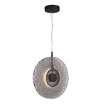 Подвесной светильник из дымчатого фактурного двойного стекла Heterochromia варинант исполнения - 3 | Loft Concept в Волгограде