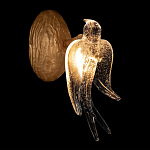 Бра с прозрачной стеклянной фигуркой птички Serip Voa варинант исполнения - 4 | Loft Concept в Волгограде