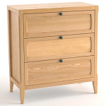 Комод с 3-мя ящиками светлый дуб Silva Oak Chest of Drawers варинант исполнения - 2 | Loft Concept в Волгограде