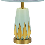 Настольная лампа с абажуром Femia Turquoise Gold Table Lamp варинант исполнения - 3 | Loft Concept в Волгограде