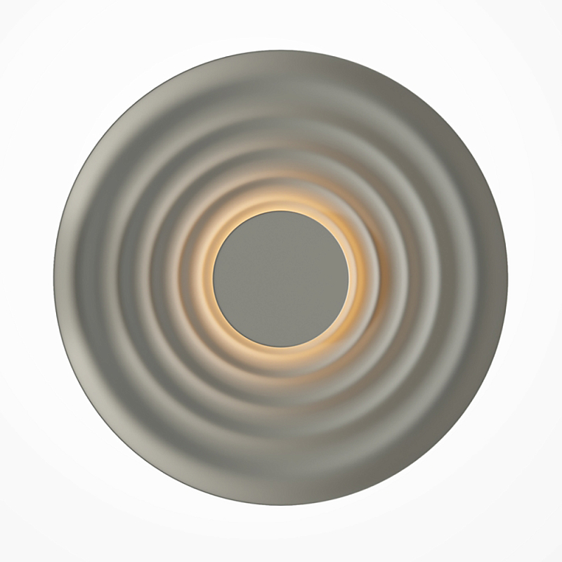 Бра круглое Soft Halo серый Серый в Волгограде | Loft Concept 