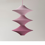 Подвесной вязаный розовый светильник «Звезда Востока 03» варинант исполнения - 4 | Loft Concept в Волгограде