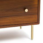 Комод с 6-ю ящиками с декором из ротанга Degarmo Chest of Drawers варинант исполнения - 4 | Loft Concept в Волгограде