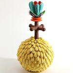 Статуэтка тропический фрукт Pandora Tropical Fruit Yellow Emerald Flower варинант исполнения - 1 | Loft Concept в Волгограде