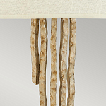 Бра с белым абажуром и элементами в виде натуральных веток Hinkley варинант исполнения - 3 | Loft Concept в Волгограде