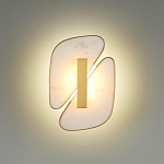 Бра с мраморными вставками Marble Plates варинант исполнения - 3 | Loft Concept в Волгограде