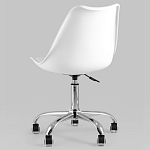 Офисный стул на металлическом основании EGGERY White варинант исполнения - 6 | Loft Concept в Волгограде