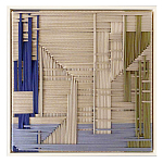 Аксессуар Геометрическая абстракция Figurative Beige Wall Hangings варинант исполнения - 2 | Loft Concept в Волгограде