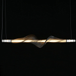 Люстра подвесная линейная Adilin Сhromium варинант исполнения - 1 | Loft Concept в Волгограде