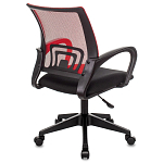 Офисное кресло с основанием из черного пластика Desk chairs Red варинант исполнения - 4 | Loft Concept в Волгограде