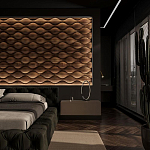 Гипсовая 3D панель с принтографией PM-108 варинант исполнения - 4 | Loft Concept в Волгограде