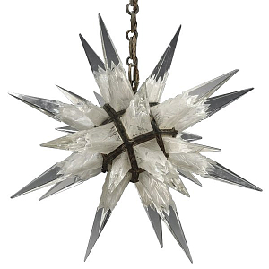 C. J. Weinstein Rock Сrystal Star Chandelier 