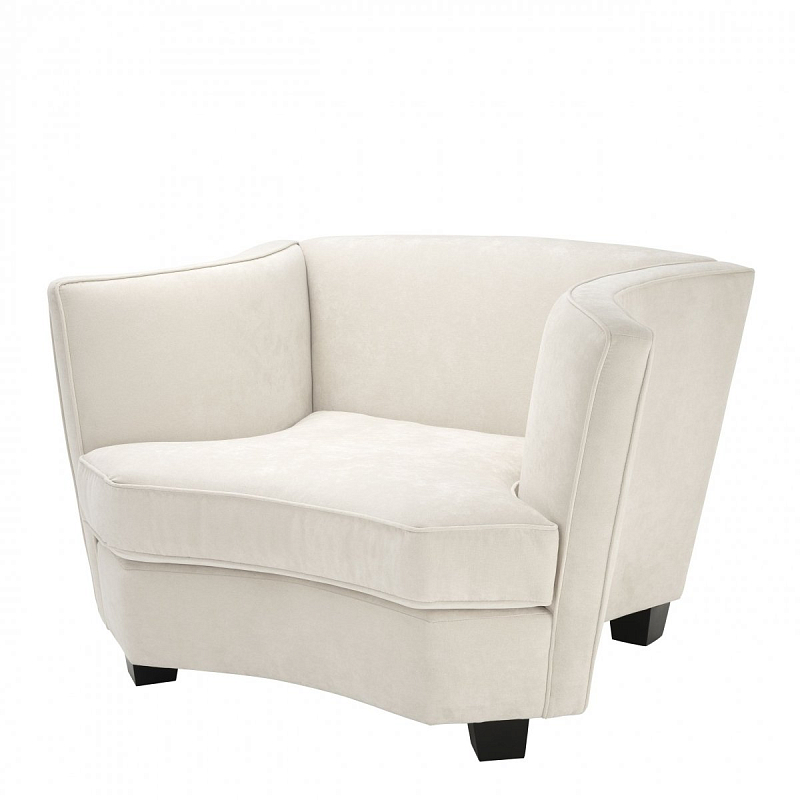 Кресло Eichholtz Chair Giulietta Молочный Черный Кресло Eichholtz Chair Giulietta Молочный Черный в Волгограде | Loft Concept