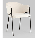 Стул Brace букле белый варинант исполнения - 1 | Loft Concept в Волгограде