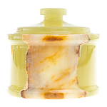 Сахарница из натурального камня Оникс Stone Sugar Bowls варинант исполнения - 5 | Loft Concept в Волгограде